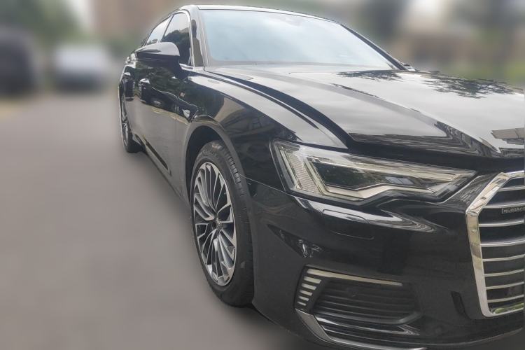 Used Audi A6L New Energy 2020 55 TFSI e quattro Front Right 45 Deg