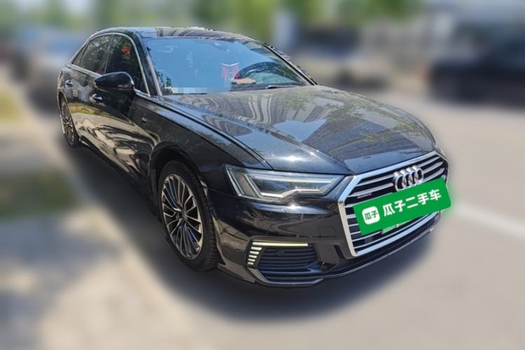 Used Audi A6L New Energy 2020 55 TFSI e quattro Front Right 45 Deg