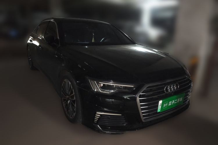 Used Audi A6L New Energy 2020 55 TFSI e quattro Front Right 45 Deg
