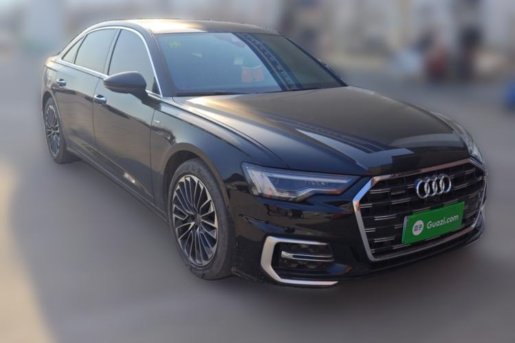 Used Audi A6L New Energy 2020 55 TFSI e quattro Front Right 45 Deg