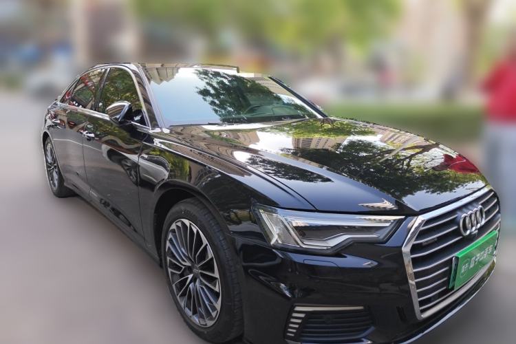 Used Audi A6L New Energy 2020 55 TFSI e quattro Front Right 45 Deg