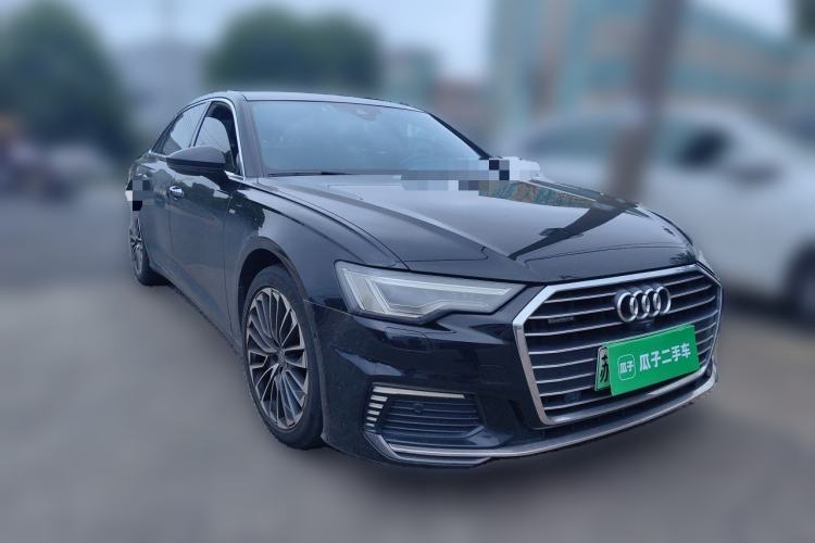 Used Audi A6L New Energy 2020 55 TFSI e quattro Front Right 45 Deg