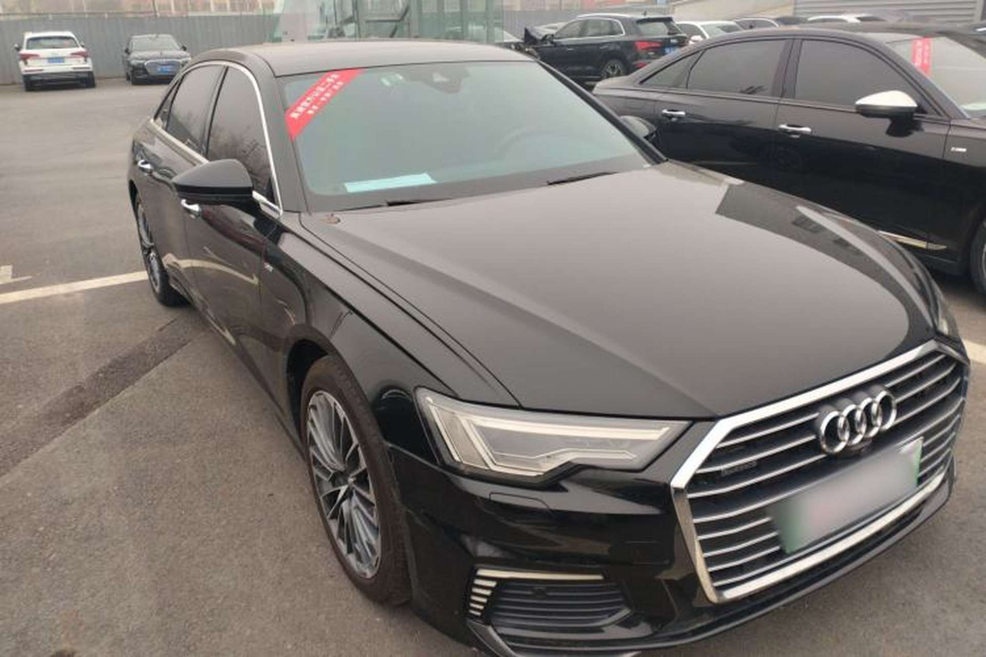 Used Audi A6L New Energy 2020 55 TFSI e quattro Front Right 45 Deg