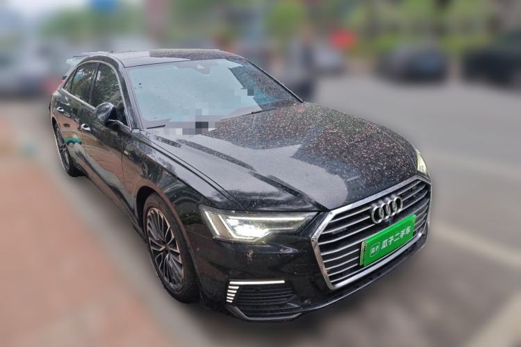 Used Audi A6L New Energy 2020 55 TFSI e quattro Front Right 45 Deg