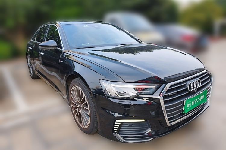 Used Audi A6L New Energy 2020 55 TFSI e quattro Front Right 45 Deg