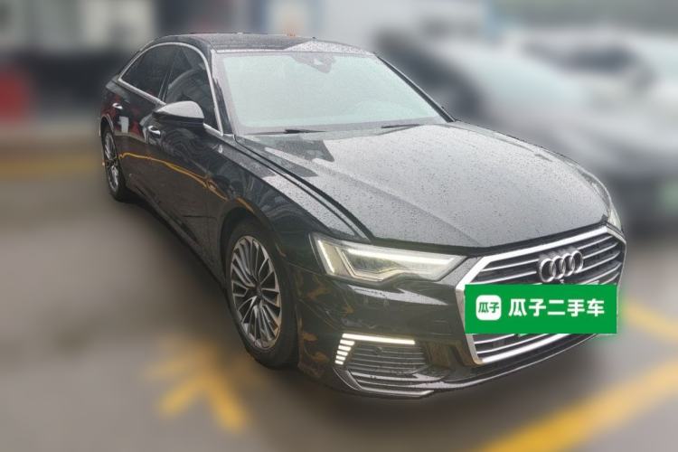 Used Audi A6L New Energy 2020 55 TFSI e quattro Front Right 45 Deg