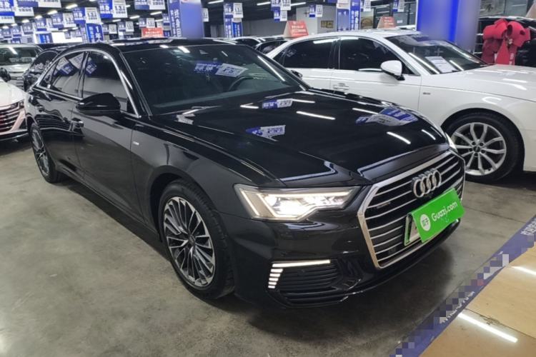 Used Audi A6L New Energy 2020 55 TFSI e quattro Front Right 45 Deg
