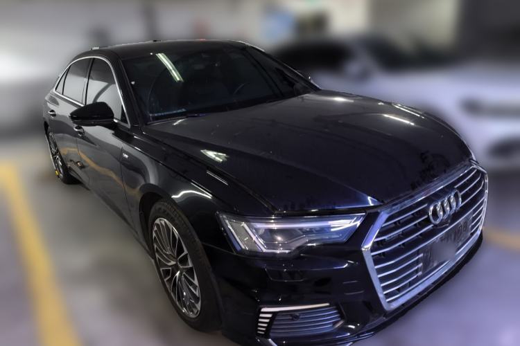 Used Audi A6L New Energy 2020 55 TFSI e quattro Front Right 45 Deg