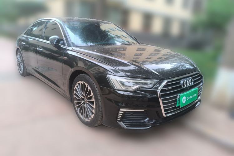 Used Audi A6L New Energy 2020 55 TFSI e quattro Front Right 45 Deg