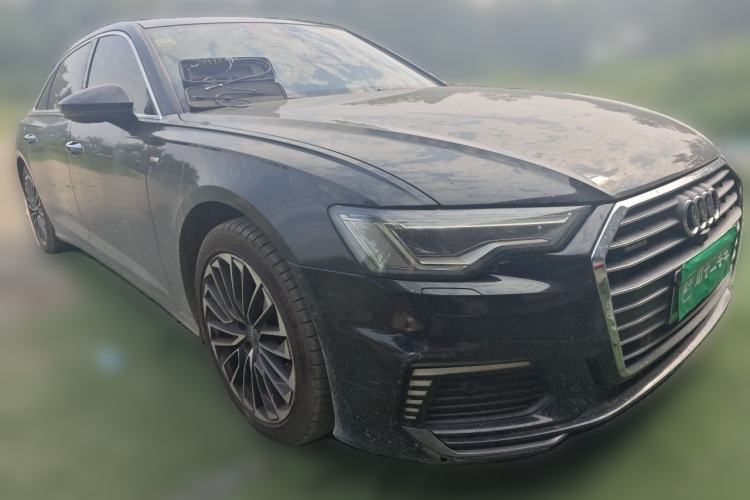 Used Audi A6L New Energy 2020 55 TFSI e quattro Front Right 45 Deg