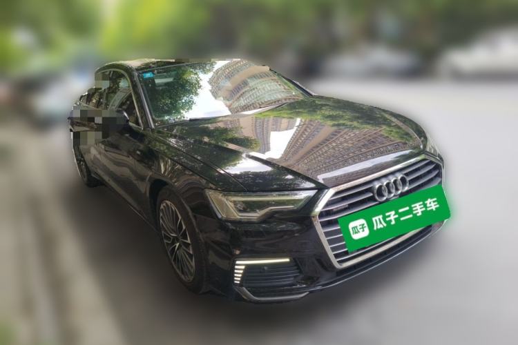 Used Audi A6L New Energy 2020 55 TFSI e quattro Front Right 45 Deg