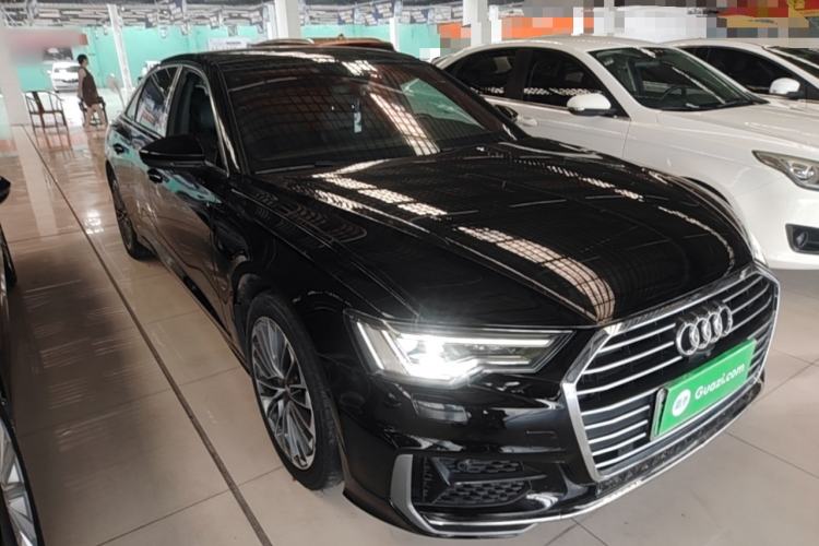 Used Audi A6L New Energy 2020 55 TFSI e quattro Front Right 45 Deg