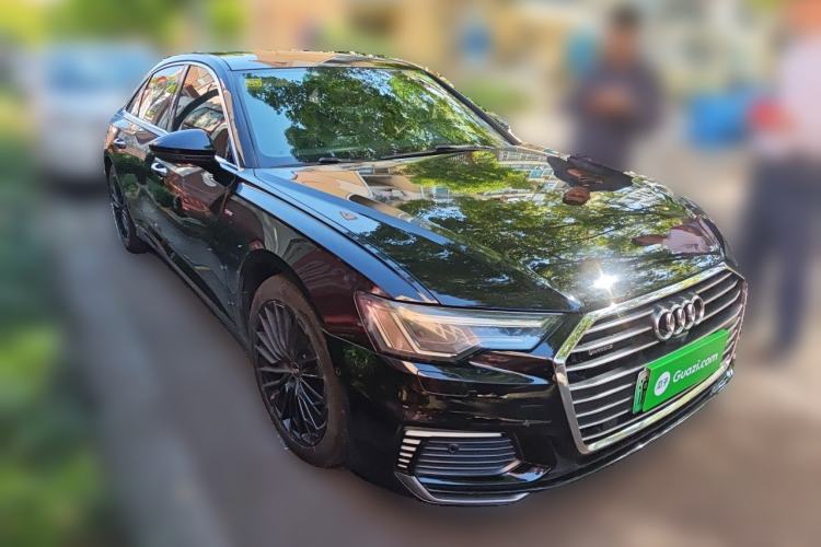 Used Audi A6L New Energy 2020 55 TFSI e quattro Front Right 45 Deg