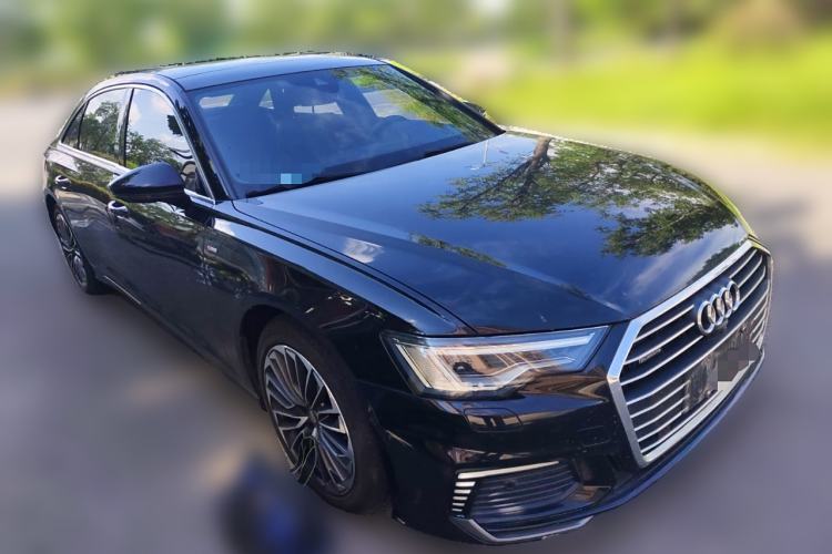 Used Audi A6L New Energy 2020 55 TFSI e quattro Front Right 45 Deg