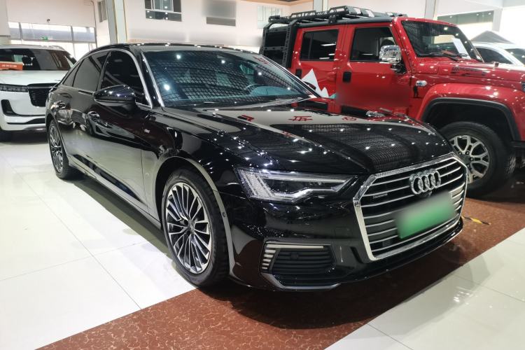 Used Audi A6L New Energy 2020 55 TFSI e quattro Front Right 45 Deg