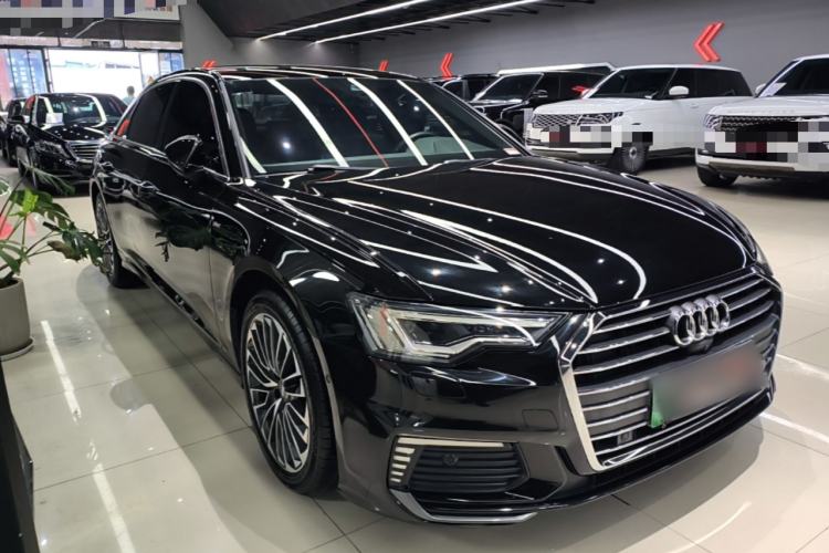 Used Audi A6L New Energy 2020 55 TFSI e quattro Front Right 45 Deg