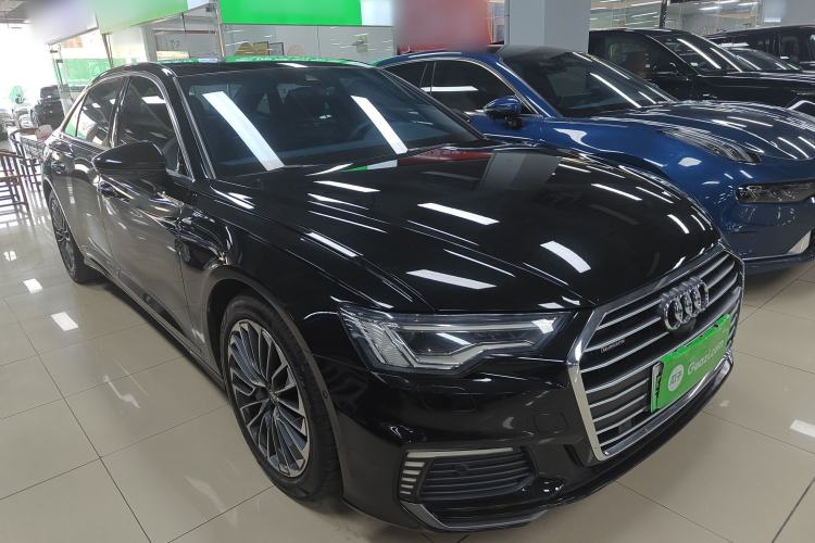 Used Audi A6L New Energy 2020 55 TFSI e quattro Front Right 45 Deg