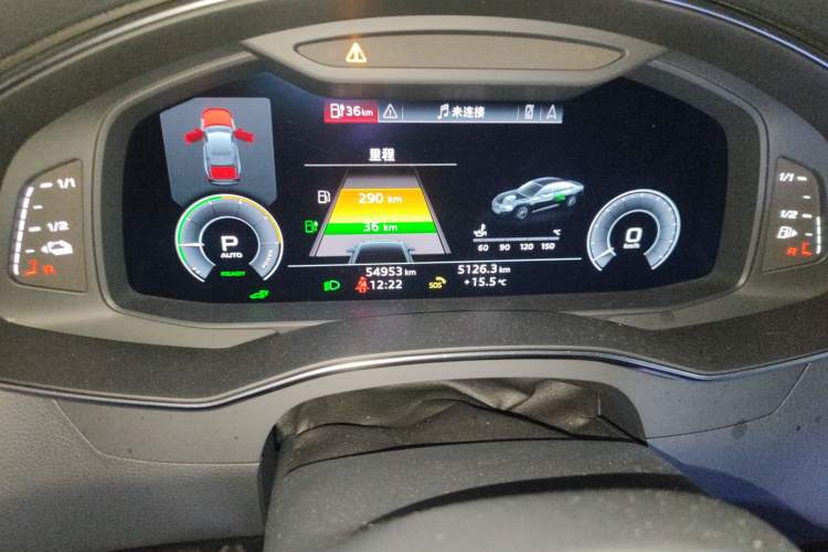 Used Audi A6L New Energy 2020 55 TFSI e quattro Instrument Cluster