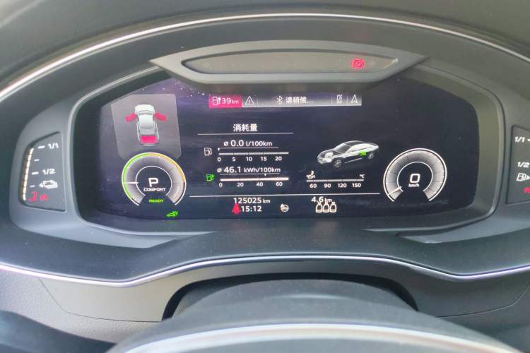 Used Audi A6L New Energy 2020 55 TFSI e quattro Instrument Cluster