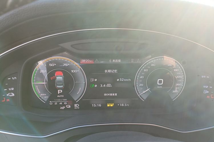 Used Audi A6L New Energy 2020 55 TFSI e quattro Instrument Cluster