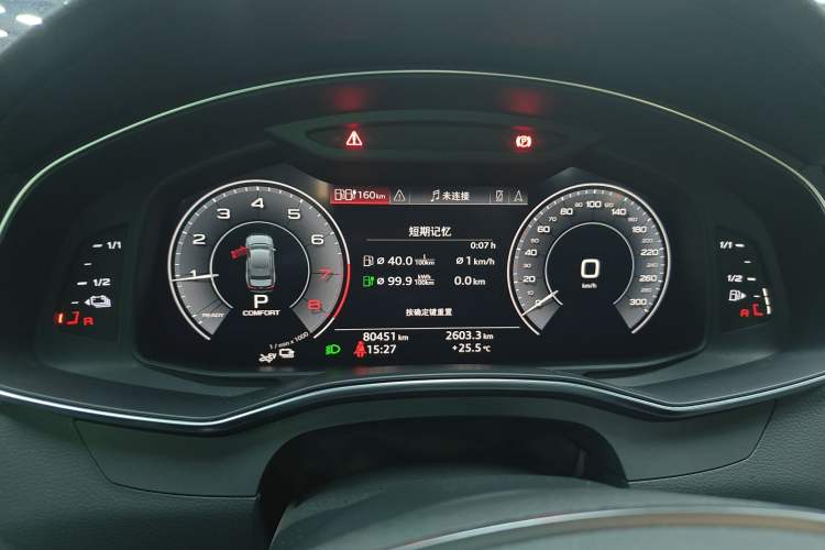 Used Audi A6L New Energy 2020 55 TFSI e quattro Instrument Cluster