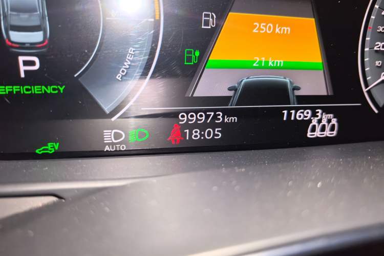 Used Audi A6L New Energy 2020 55 TFSI e quattro Odometer Close Up