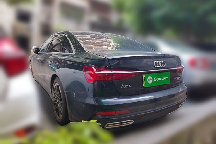 Used Audi A6L New Energy 2020 55 TFSI e quattro Rear Left 45 Deg