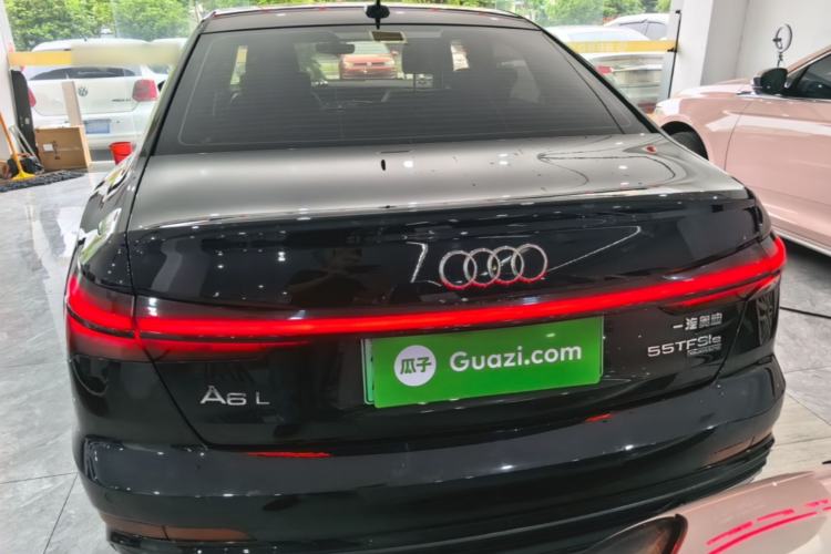Used Audi A6L New Energy 2020 55 TFSI e quattro Rear Left 45 Deg
