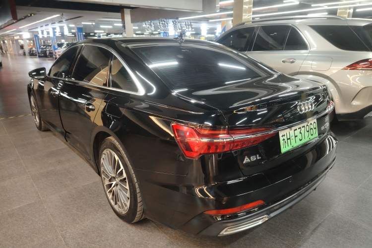Used Audi A6L New Energy 2020 55 TFSI e quattro Rear Left 45 Deg
