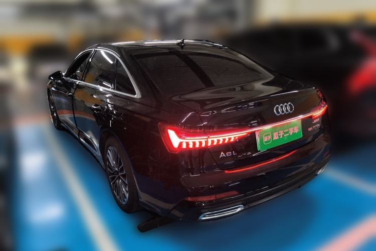 Used Audi A6L New Energy 2020 55 TFSI e quattro Rear Left 45 Deg