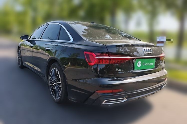Used Audi A6L New Energy 2020 55 TFSI e quattro Rear Left 45 Deg