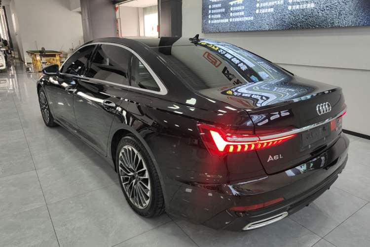 Used Audi A6L New Energy 2020 55 TFSI e quattro Rear Left 45 Deg