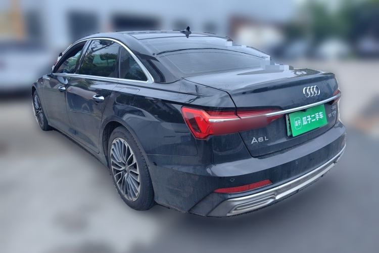 Used Audi A6L New Energy 2020 55 TFSI e quattro Rear Left 45 Deg