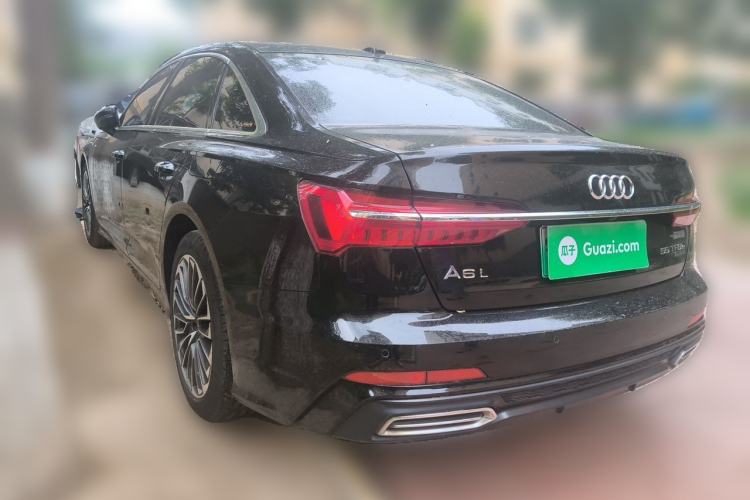 Used Audi A6L New Energy 2020 55 TFSI e quattro Rear Left 45 Deg