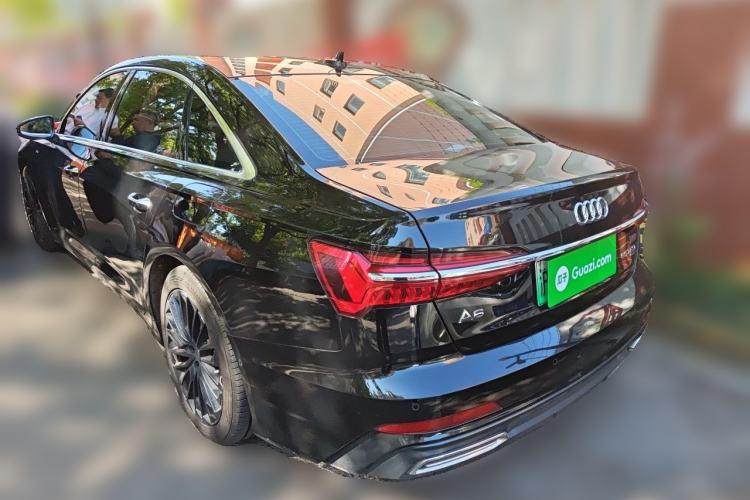 Used Audi A6L New Energy 2020 55 TFSI e quattro Rear Left 45 Deg