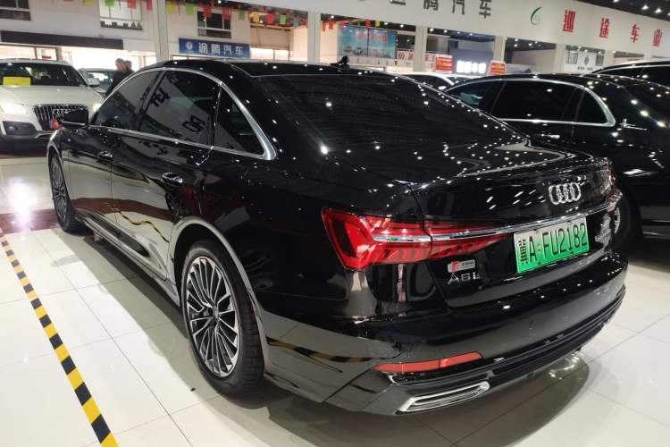 Used Audi A6L New Energy 2020 55 TFSI e quattro Rear Left 45 Deg