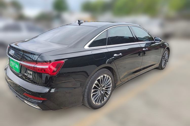 Used Audi A6L New Energy 2020 55 TFSI e quattro Rear Right 45 Deg
