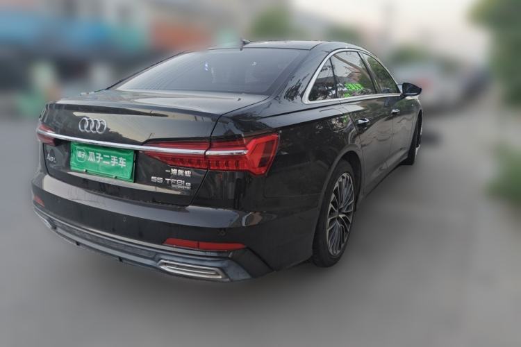 Used Audi A6L New Energy 2020 55 TFSI e quattro Rear Right 45 Deg
