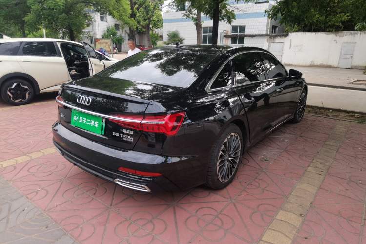 Used Audi A6L New Energy 2020 55 TFSI e quattro Rear Right 45 Deg