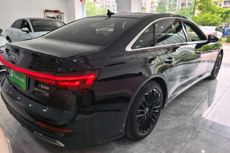 Used Audi A6L New Energy 2020 55 TFSI e quattro Rear Right 45 Deg