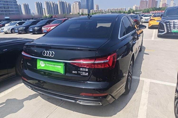 Used Audi A6L New Energy 2020 55 TFSI e quattro Rear Right 45 Deg