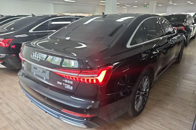 Used Audi A6L New Energy 2020 55 TFSI e quattro Rear Right 45 Deg
