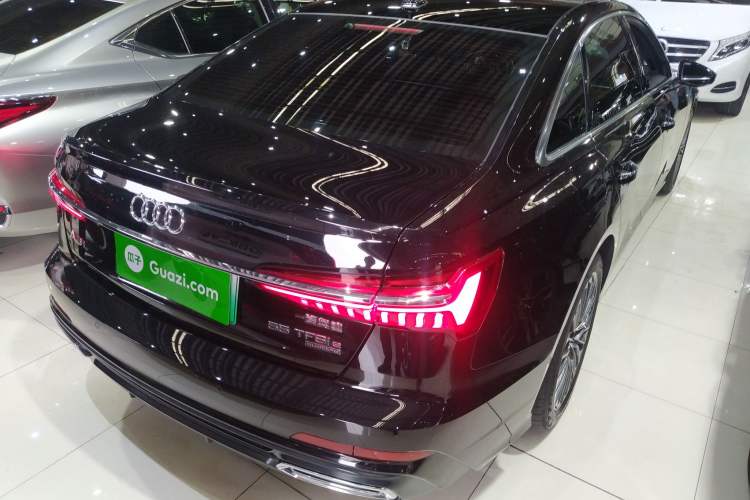 Used Audi A6L New Energy 2020 55 TFSI e quattro Rear Right 45 Deg