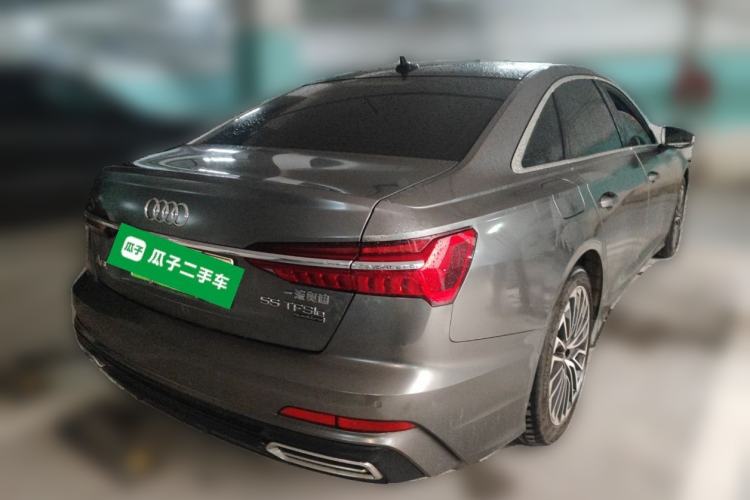 Used Audi A6L New Energy 2020 55 TFSI e quattro Rear Right 45 Deg