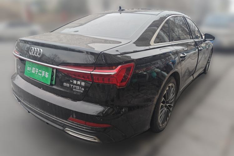 Used Audi A6L New Energy 2020 55 TFSI e quattro Rear Right 45 Deg