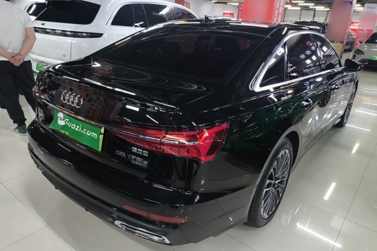 Used Audi A6L New Energy 2020 55 TFSI e quattro Rear Right 45 Deg