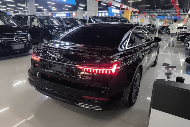 Used Audi A6L New Energy 2020 55 TFSI e quattro Rear Right 45 Deg