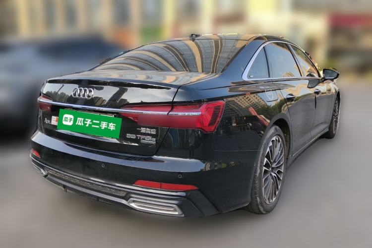 Used Audi A6L New Energy 2020 55 TFSI e quattro Rear Right 45 Deg