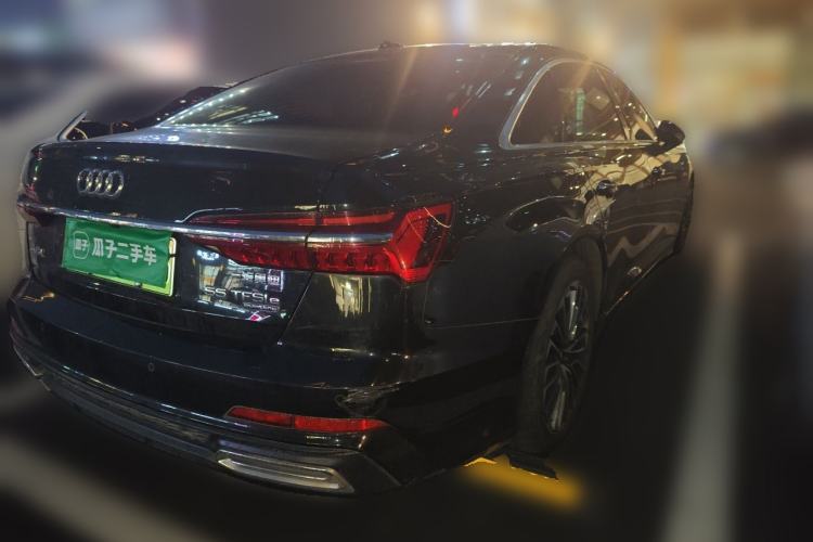 Used Audi A6L New Energy 2020 55 TFSI e quattro Rear Right 45 Deg