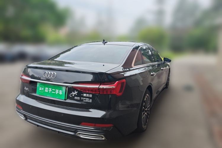 Used Audi A6L New Energy 2020 55 TFSI e quattro Rear Right 45 Deg